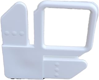 5/16" Outside Window Screen Corner with Pull Tab, White, 20 Pack