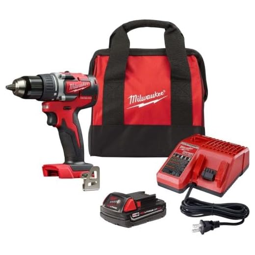 Milwaukee M18 18V Cordless Drill Kit