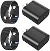 Cargador Rápido Súper Rápido USB C de 45W, Bloque de Cargador Tipo C de Carga Rápida para Teléfonos Android con Cable de Carga Tipo C de 10 Pies para Samsung Galaxy S26 Ultra/S26/S26+/S25/S25 Ultra/S25+/S24 Ultra/S23 Ultra/S22 2