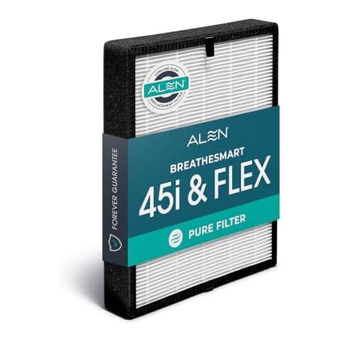 Alen Air Filter B4-Pure Replacement H13 True HEPA Filter for BreatheSmart 45i & Flex Air Purifier - Captures Allergens, Dust, & Mold (1 Filter) Cover
