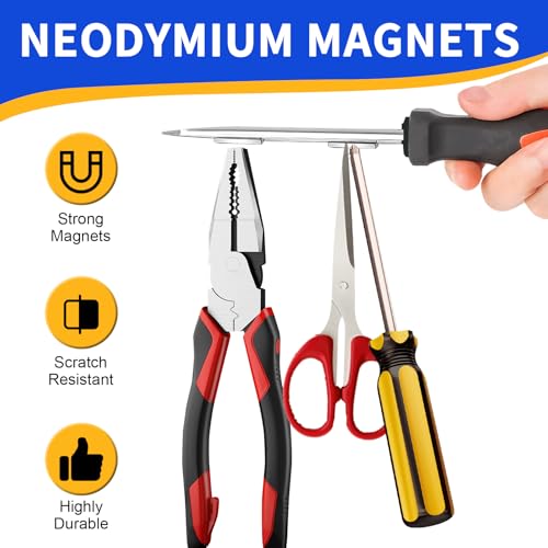Image of Powerful Neodymium Bar Magnets, 300 Pack Heavy Duty Magnet, 10x5x2mm | Rare Earth Magnets, Rectangular Magnets, Small Magnet Strong for Fridge, DIY, Garage, Kitchen, Science, Craft, Office