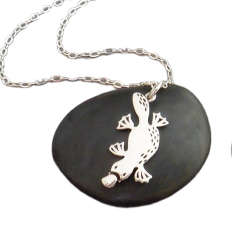 Collar de ornitorrinco pequeño para lucir a diario con looks casuales de verano