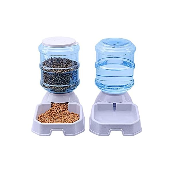 Pet Bowl 3.8L Automatic Pet Feeder Dog Cat Drinking Bowl Large Capacity Water Food Holder (Color : 4) Pet Bowl 3.8L Automatic Pet Feeder Dog Cat Drinking Bowl Large Capacity Water Food Holder (Color : 4)