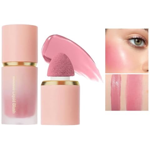Longyier Liquid Blush with Soft Texture Cover