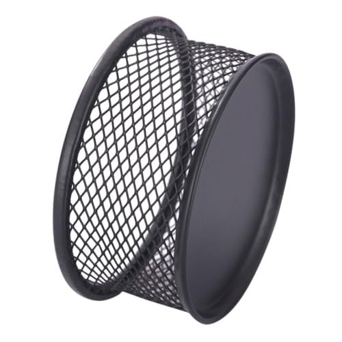 IWOWHERO Office Desktop Mesh Box for Paper Clips and Items Wire Organizer Lightweight Storage Holder for Desk Elegant Design