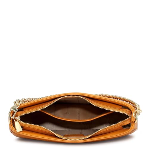 Image of Da Milano Small Leather Shoulder Bag (LB-00749OL)