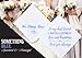 InnoBeta Bride Gifts from Friend, Wedding Handkerchief for Bride, For Happy Tears, Something Blue Handkerchiefs Set of 2