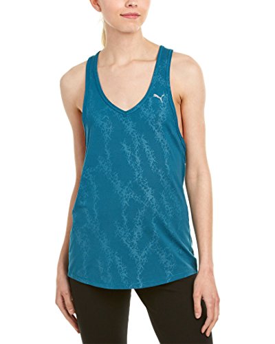 Puma Women's WT Mesh It Up Layer Tank Top