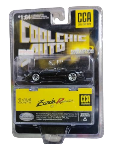 Image of CCA 1:64 Pagani Zonda Collection Series 3+ Years (Black)