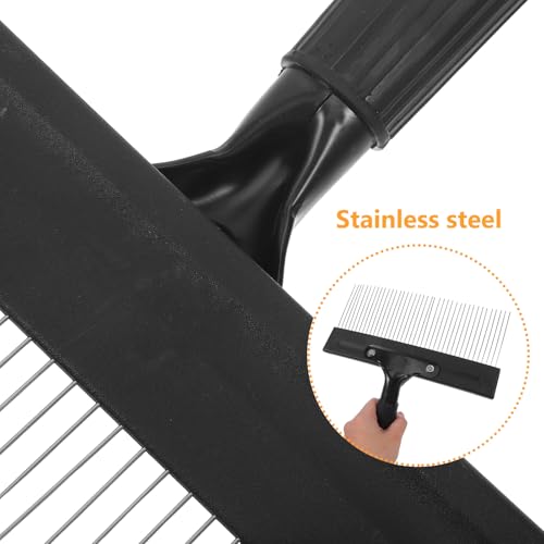 Peigne à grainer acier inoxydable Uonlytech outil décoration plâtre et texture murale