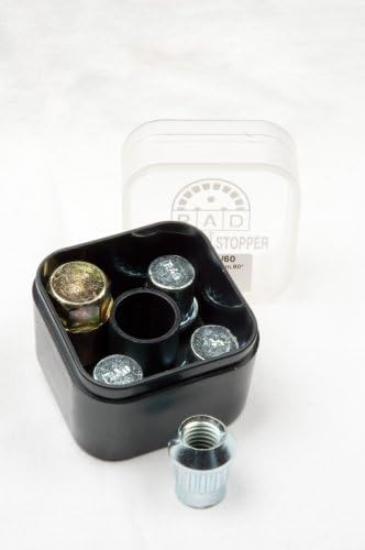 RAD German Closed End Lock Nuts 12mmx1.25, Cone Seat, 19mm (3/4) Hex