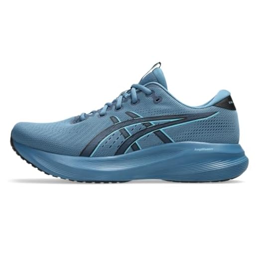 Asics Tênis de corrida masculino Gel-Excite 11, Mar de inverno/preto, 46
