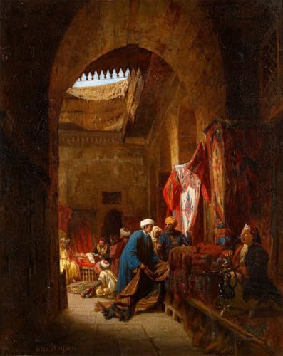 Art Mural le bazartapis du Caire par Otto Heyden : finissez-en avec les murs vides et tristes
