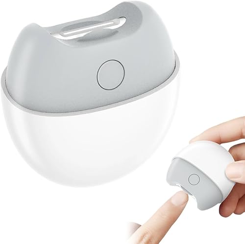 Miniatura 1 de Cortaúñas eléctrico, 2 en 1, cortaúñas eléctrico automático 2 en 1, cortaúñas inteligente para adultos y personas mayores, recortadora de uñas con