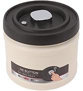 Vacuum Container, Stainless Steel Air Tight Jars Coffee Jar Vacuum Sealed for Food, Coffee, Tea (...