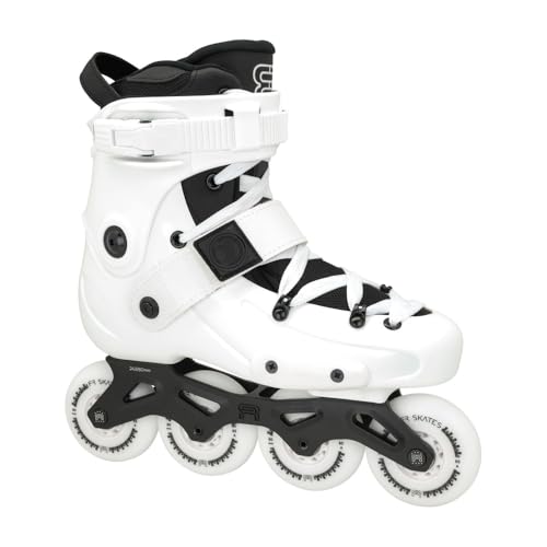FR Skates - FRX 80 White - Adult Urban Inline Skates (EU 40 - US 7.5)