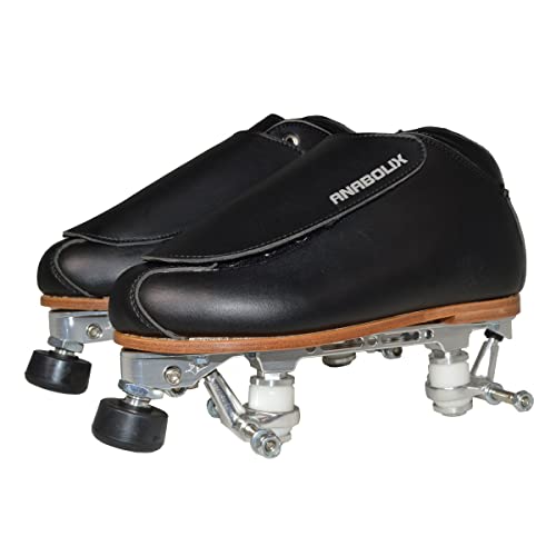 Anabolix Solleret Freestyle Roller Skate Boots (6) Black