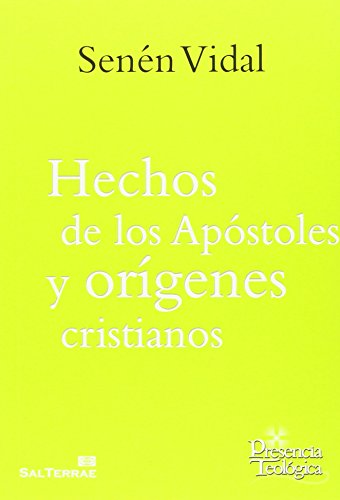 Portada de Hechos de los apóstoles y orígenes cristianos