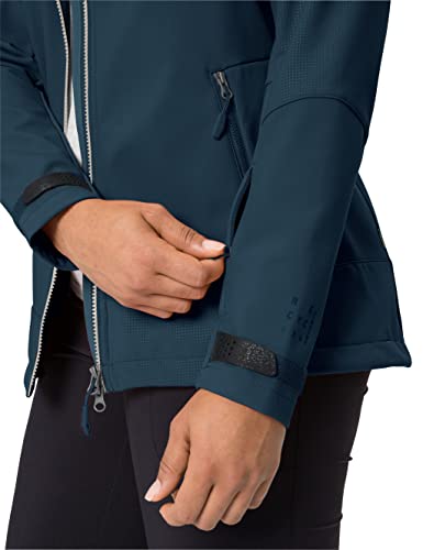 VAUDE Damen Jacke Women's All Year Elope Softshell Jacket dark sea 36 – Ansicht 6
