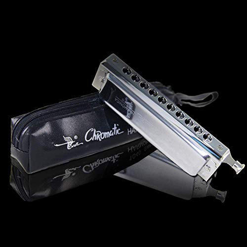 Nouvel Harmonica Chromatic Blues Harmonica C Key W 10 trous 40 tons - Les Beatles, Paul McCartney, John Lennon, RIngo Starr, George Harrison Nouvel Harmonica Chromatic Blues Harmonica C Key W 10 trous 40 tons – Image 4