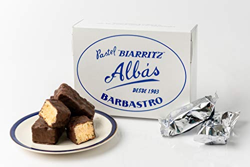 PASTEL BIARRITZ ALBAS - CHOCOLATE 12 pasteles individuales sin gluten, sin aditivos, sin conservantes, 100 % natural. Producto Artesanal Cover