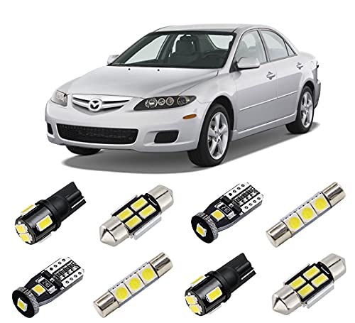 Kit Luces Led Interiores Blanca Mazda 6 2003-2008 miniatura 1