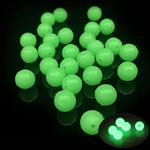 TOSSPER Perles De Pêche Lumineuses De 200pcs Perles De Pêche Fluorescentes Fluorescentes Fluorescentes Flottants… - Image 3