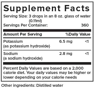Alkalife Alkaline pH Booster Drops, 1.25 oz Bottle by Alkalife
