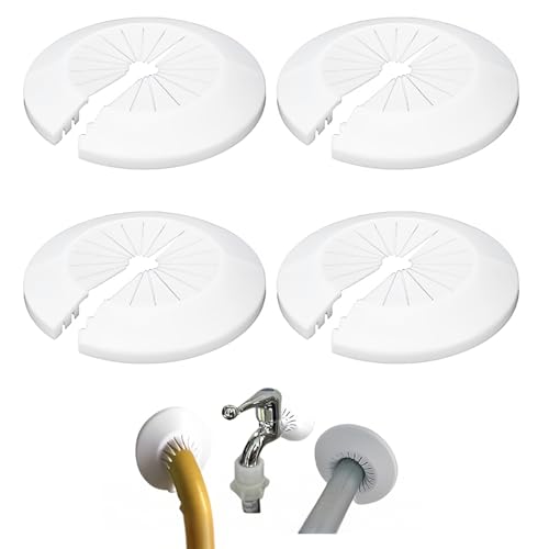 TEOZBLU 4 Piezas Rosetas de Radiador Plásticas