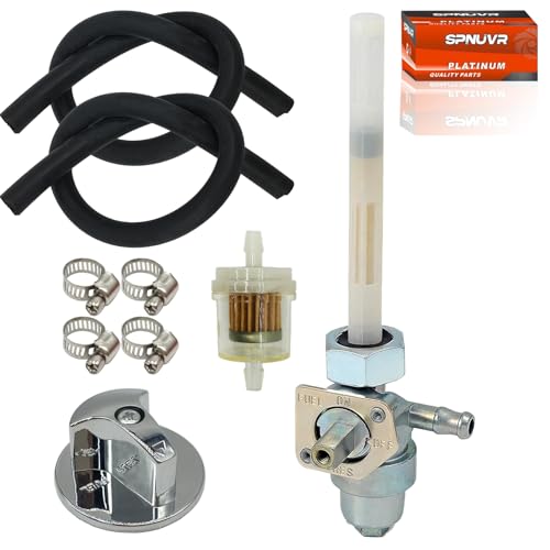 Motorcycle Fuel Petcock On OFF Valve with Lever Screw Fit for Honda FourTrax 200 TRX 200SX 1986-1988 FourTrax 250 TRX250X 1993-2006 Sportrax 300 TRX 300EX 2x4 Fuel Tank Switch Valve Part 16950-HC0-015 by SPNUVR - Image 6