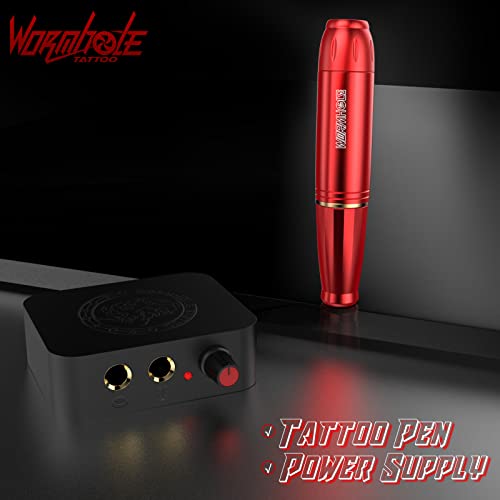 Image of Wormhole Tattoo Kit Tattoo Gun Cartridge Machine Pen for Beginners Rotary Tattoo Machine Kit Professional Complete Tattoo Kit Supplies WTK070-B