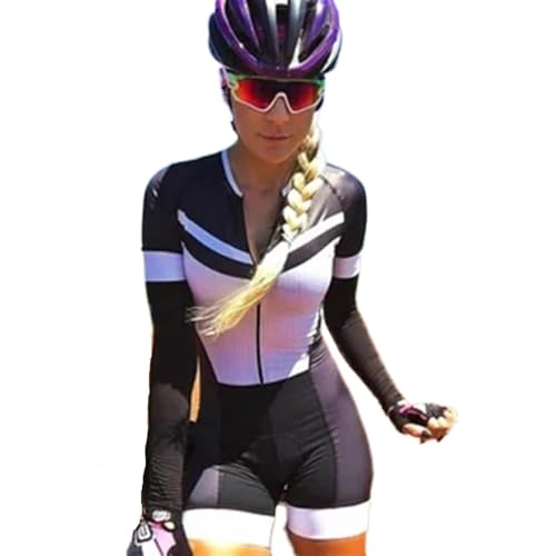 Combinaison cyclisme manches longues femme contre le froid avec 6 coloris