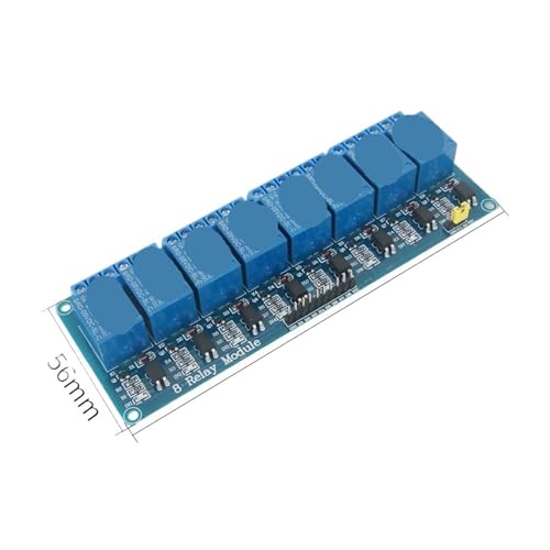 Module relais avec sortie optocoupleur anti-interférence 24V 8 voies