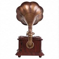 Tourne-disques rétro, rétro Gramophone Classique Bluetooth Haut-Parleur avec Double Haut-Parleur stéréo, Platine… - Les Beatles, Paul McCartney, John Lennon, RIngo Starr, George Harrison Tourne-disques rétro, rétro Gramophone Classique Bluetooth Haut-Parleur avec Double Haut-Parleur stéréo, Platine… – Image 6