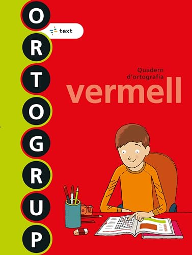 Portada de Ortogrup Vermell. Q. D Ortografia i Dictats 5 5º Primaria Ed 2013 Cata