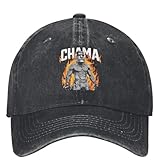 YUHUPMXAV Gorras de béisbol Chama Poatan Conjunto Hombres Mujeres Usan Gorra de Papá Alex Pereira Ajustable