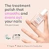 Manucurist Active Smooth 00 Nail Concealer Polish & Care - No Lamp - Ultra-Brightening 2 in 1 Rosé Finish Nail Polish & Nail Strengthener - CC Nail Concealer - Ridge Filler for Nails - Plant-Based #1