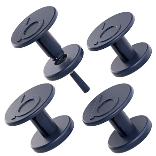 Replacement Buttons for Bogg Bag Handle Strap – Hard Plastic 3D “b” Rivets Match New Bogg Bag Style – You Navy Me Crazy Color Fits Original, Baby, and Bitty Totes – Durable Replacement Accessories