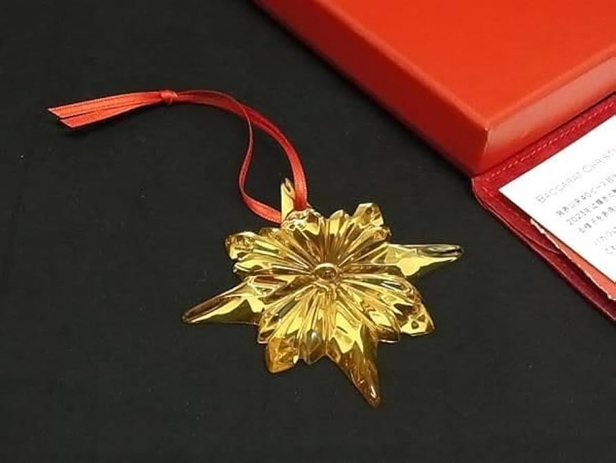 新品】 Baccarat バカラNOEL ノエル オーナメント 2022GD 2025年最新