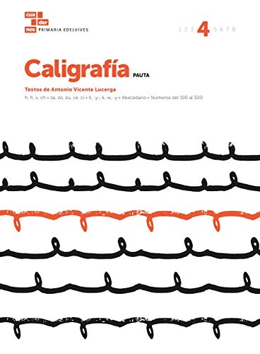 Portada de Cuaderno Educacion Primaria Caligrafía 4