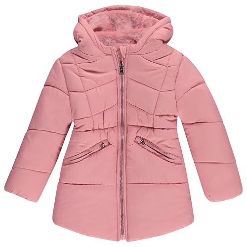 BTween Girls Puffer Jacket, Warm and Lightweight Winter Coat, Water-Resistant, Hooded Outerwear for Kids3