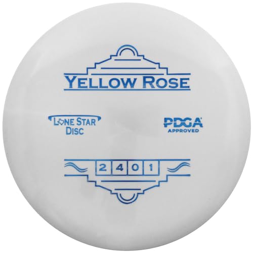 Mint Discs Lone Star Lima Yellow Rose Putter Golf Disc, 150-159g
