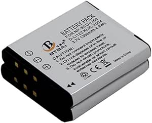 CS-DLI95MC Batteries 700mAh Compatible Avec [Pentax] Optio E75, Optio E85, Optio M85 Remplace D-LI95