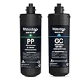 Waterdrop WD-10PP and 10GC Under Sink Water Filter, Replacement for Waterdrop TSA & TSB &TSB-CM 3-stage Under Sink Water Filter System,bundle