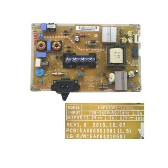 Desconocido Fuente Alimentación 43LH590V EAY64310501 EAX66851301 1.5