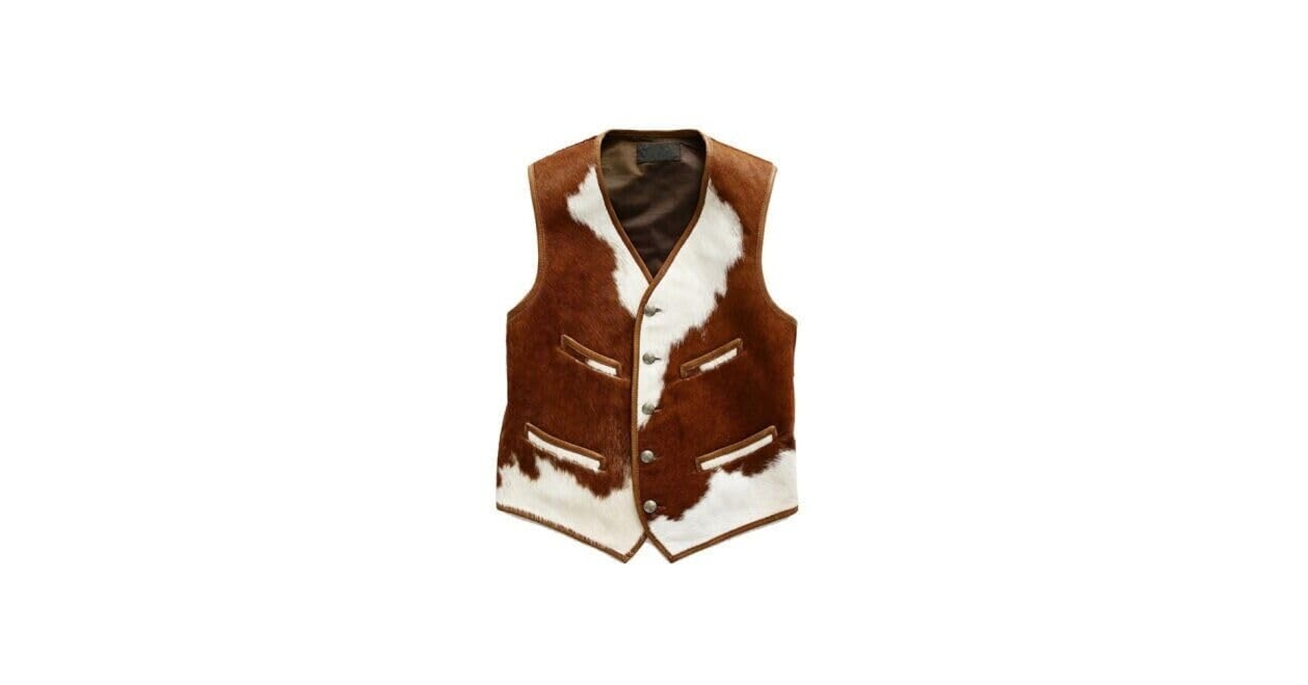 CALEE COW HIDE LEATHER WESTERN VEST ※美品 Ladies Western Leather Cowgirl Vest Made in USA – Cattle Kate