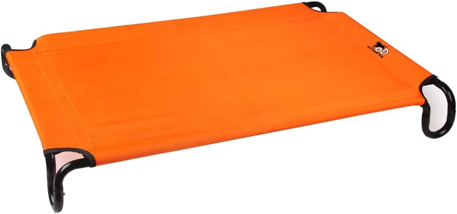 ALL FOR PAWSOutdoor - Portable Elevated Pet Cot - Orange