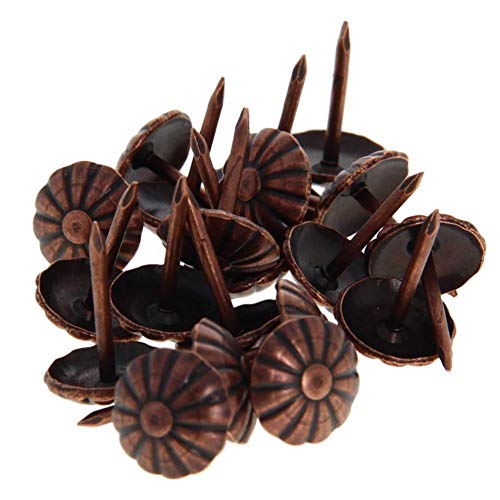 �J�[�y�b�g�p�e�C ���a11mm �A���e�B�[�N���E���h�e�w�v�b�V���s�� �R�b�p�[�g�[�� �Ƌ�\�t�@�̃w�b�h�{�[�h�ƃj�b�P���d�グ�Ƌ� DIY 80��(Copper Tone)