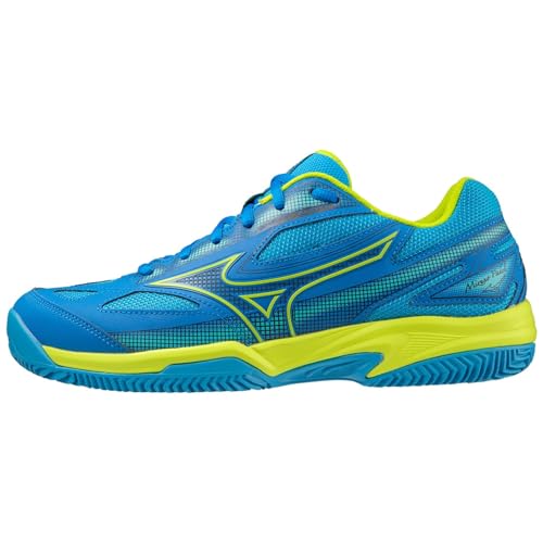 Mizuno Break Shot Azul Amarillo pour progresser au tennis avec confort
