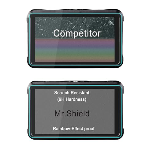 Mr.Shield Tempered Glass Screen Protector for Atomos Shinobi 5" 5 inch by Mr.Shield - Used condition - Image 5